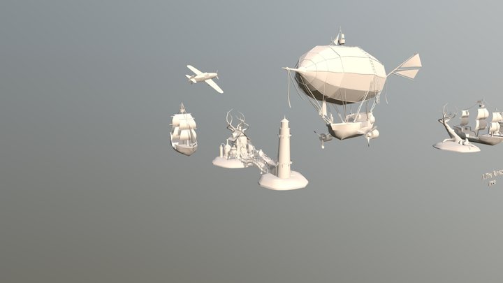 Light Druft 3D Model