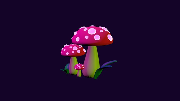 gr!b/mushr00ms/grib/mushrooms 3D Model