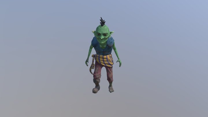 Goblin Character 3D Model