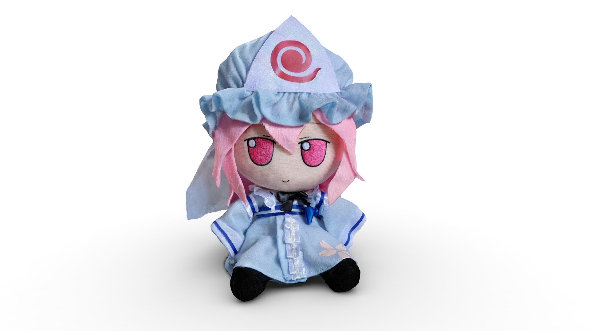 東方Project Yuyuko fumo (3D reconstruction) - Download Free 3D model by ...