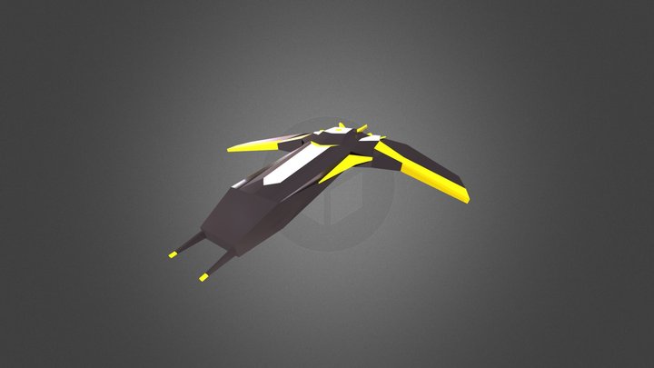 lowpoly space concept 3D Model