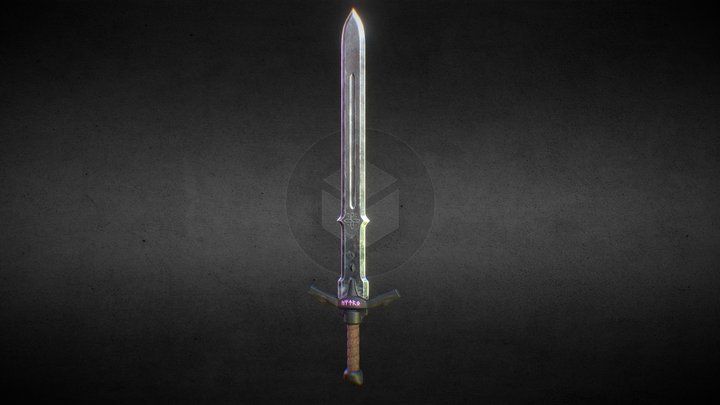 Warrior's Sword 3D Model