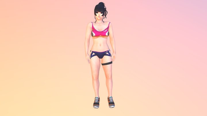 Nyotengu in DOAXVV 3D Model