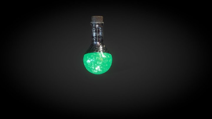 Magical Bottle 3D Model