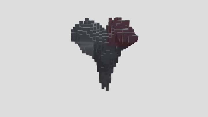 Wither Storm destroyer stage (without tentacles) 3D Model