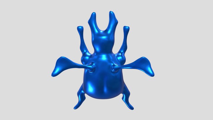 Escarabajo 3D – Modello 3D gratuito STL