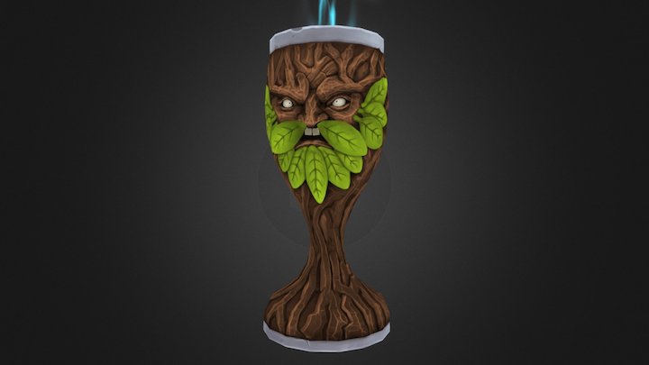 Goblet Of Life 3D Model