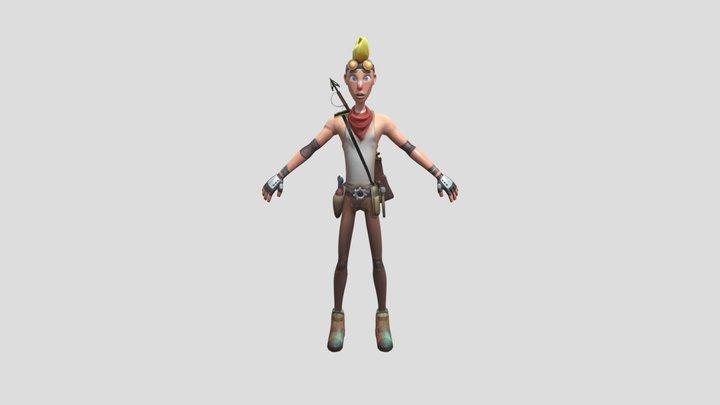 Armed Joey 3D Model