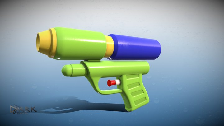 Pistolet à eau Modèle 3D - Télécharger Diverses on