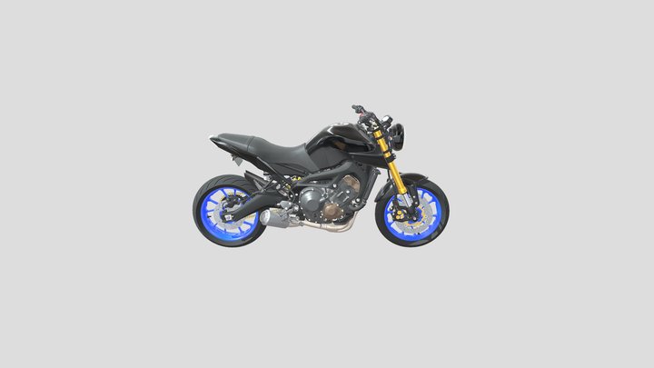 Motocyclea 3D Model