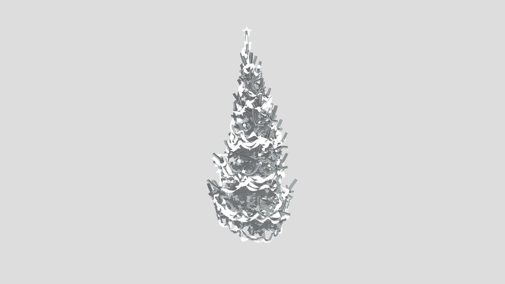 Christmas Tree Pink Small