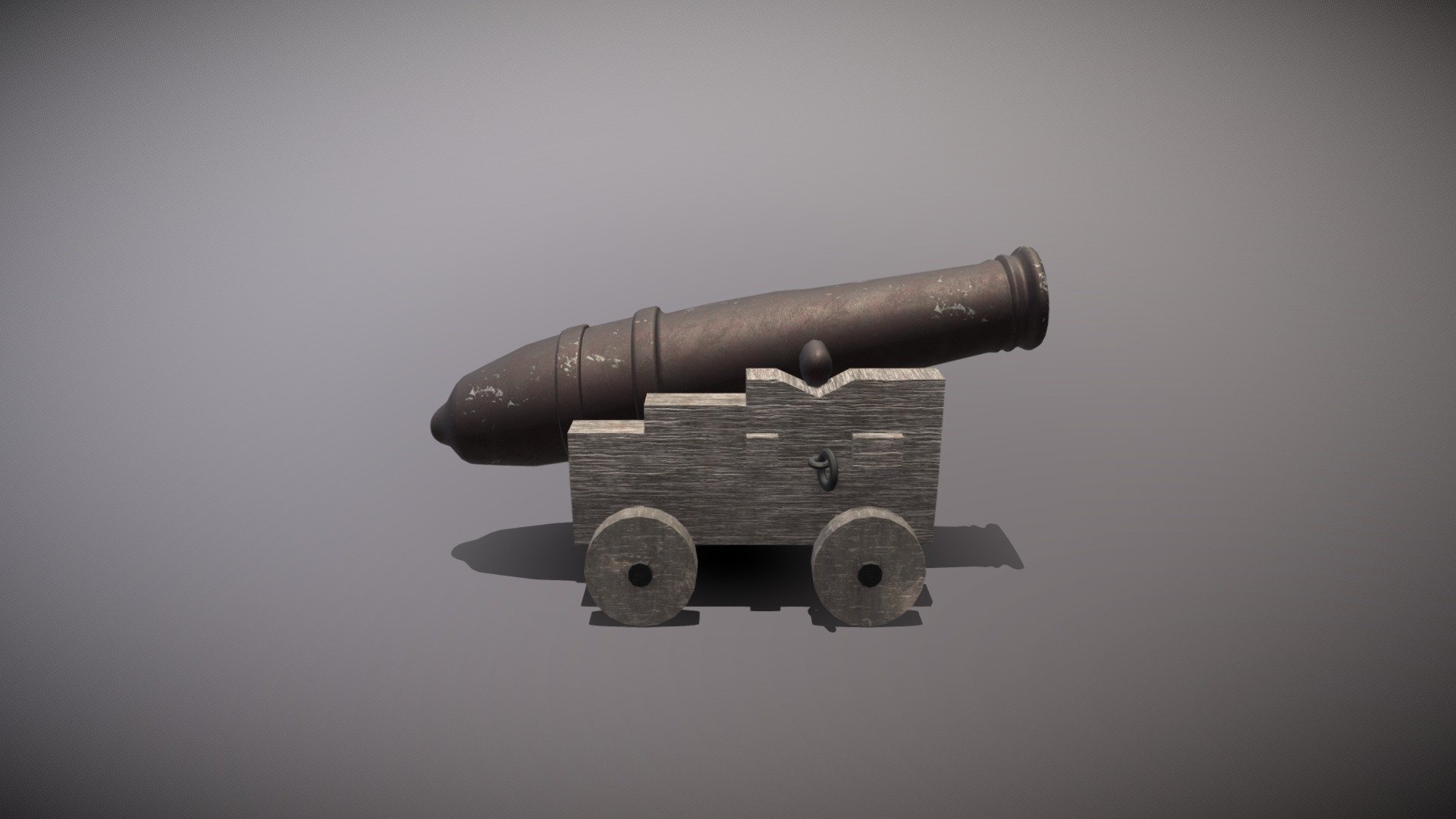 Pirate Ship Cannon - For The Nightmare Wind - 3D model by ...