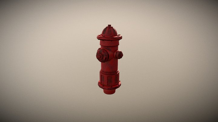 Fire Hidrant 3D Model