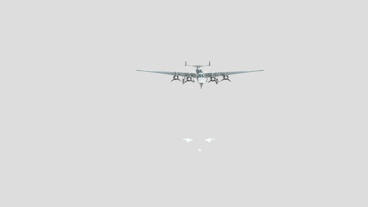Me-264 3D Model