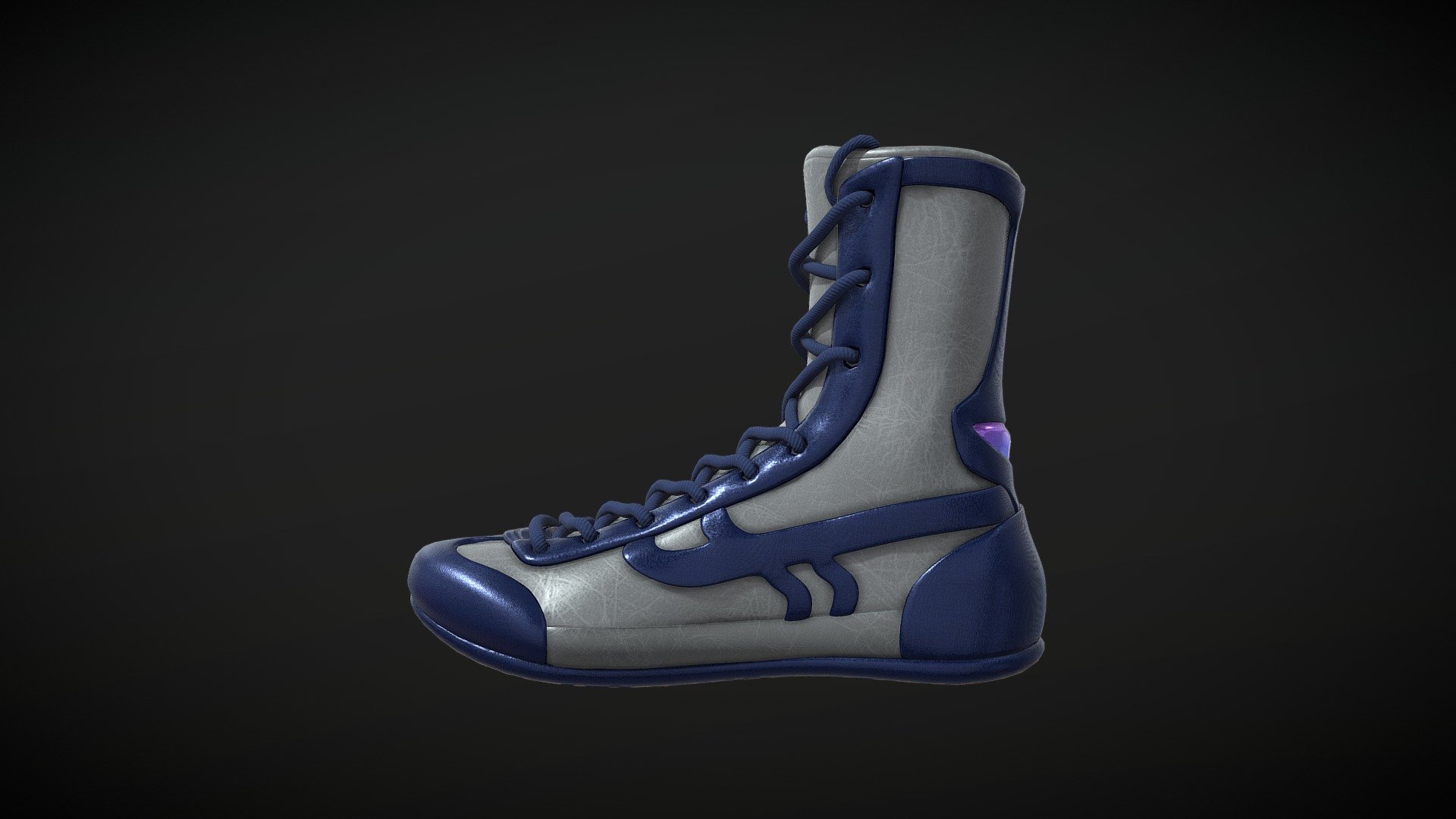 Boxing Shoe - 3D model by wlodarski3d [c547c2d] - Sketchfab