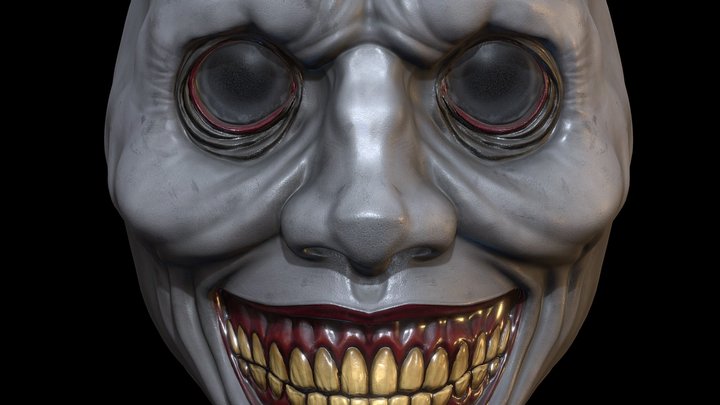 Horror mask 3D Model