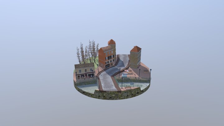 1DAE20 Serpentier Armand Cityscene 3D Model