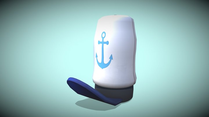 Sailor Hat 3D Model