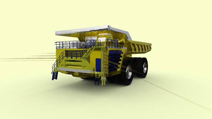 Belaz 75710 – Free 3D Model STL