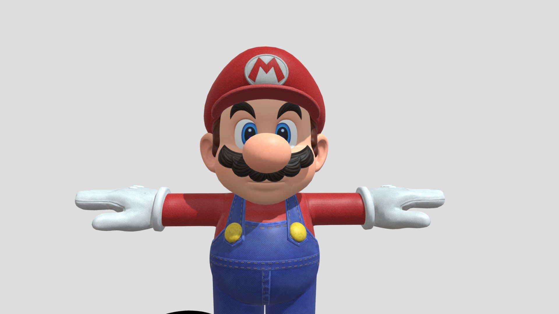 Mario obj - Download Free 3D model by MatiasH290 (@matias029) [c549d24]