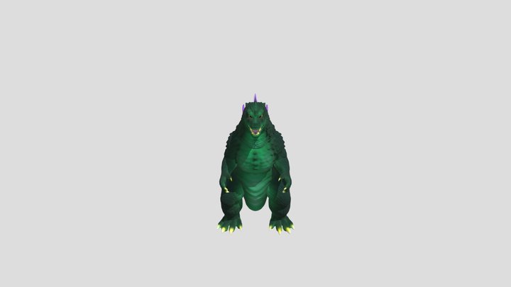 godzilla_19992000 3D Model