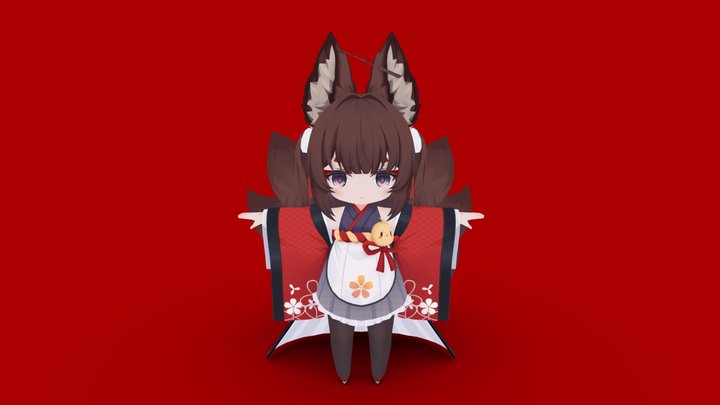 IJN Amagi of azure lane – Free 3D Model STL