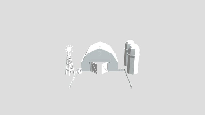 Farm Yard 3D Model