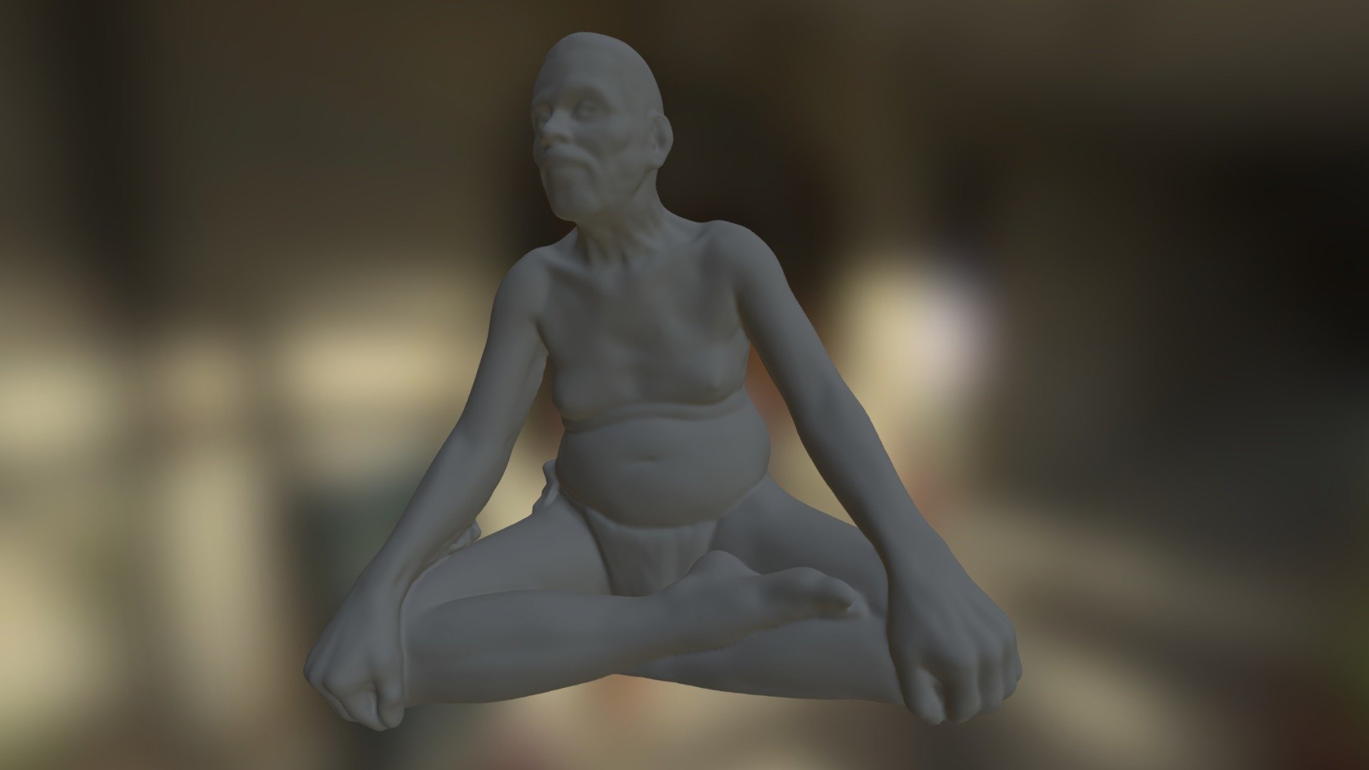 Yoga Man Model #6