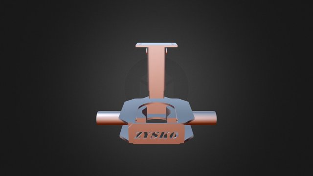 Гидравлический зажим ГЗ-2а2М 3D Model