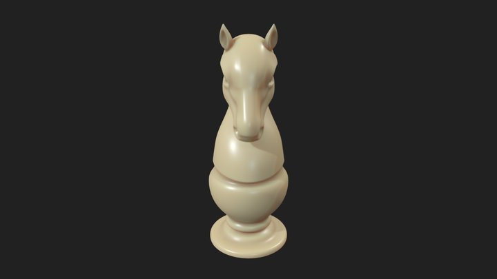 Horse Chess 3D Model