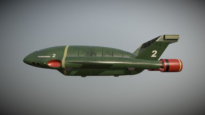 Thunderbird 2 3D Model