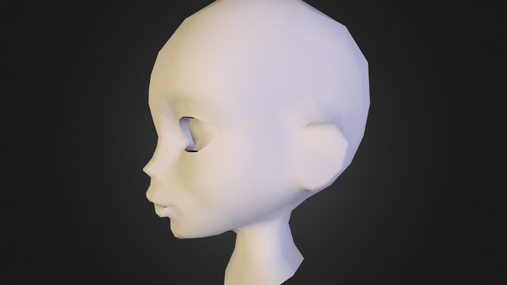 Ingame_Head 3D Model
