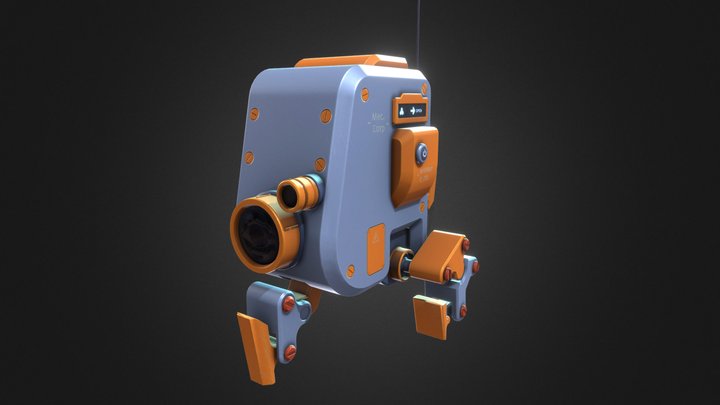 - Wifi Robot - 3D Model