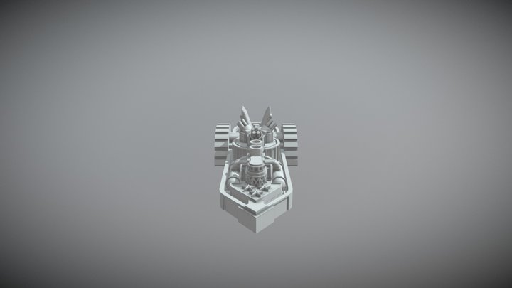 Concord Class Light Cruiser 3D Model