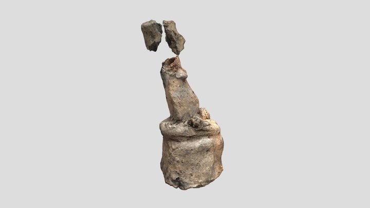 Estatua A_ Tripar_ Complet 3D Model