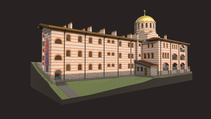 Fraternal hotel corps 3D Model