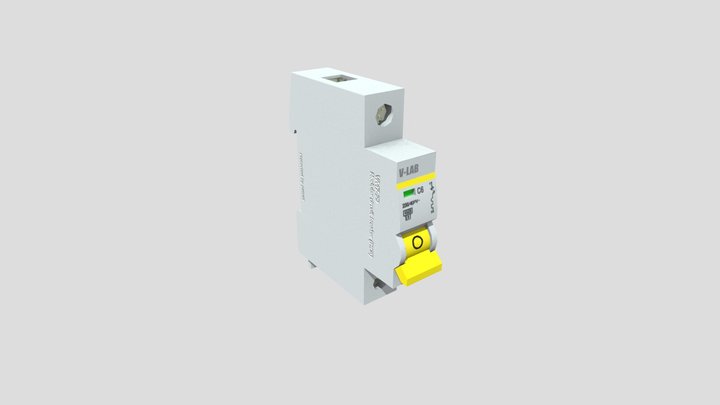 Modular circuit breaker (MCB) – Modelo 3D gratuito STL