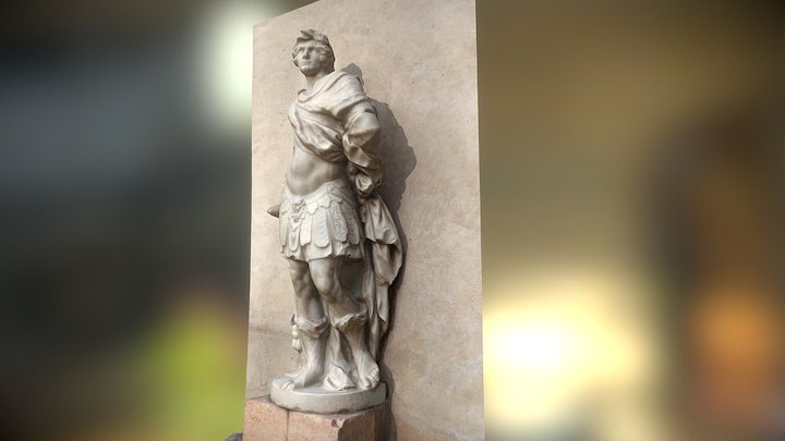 Statue by Orazio Marinali – Kostenloses 3D-Modell STL
