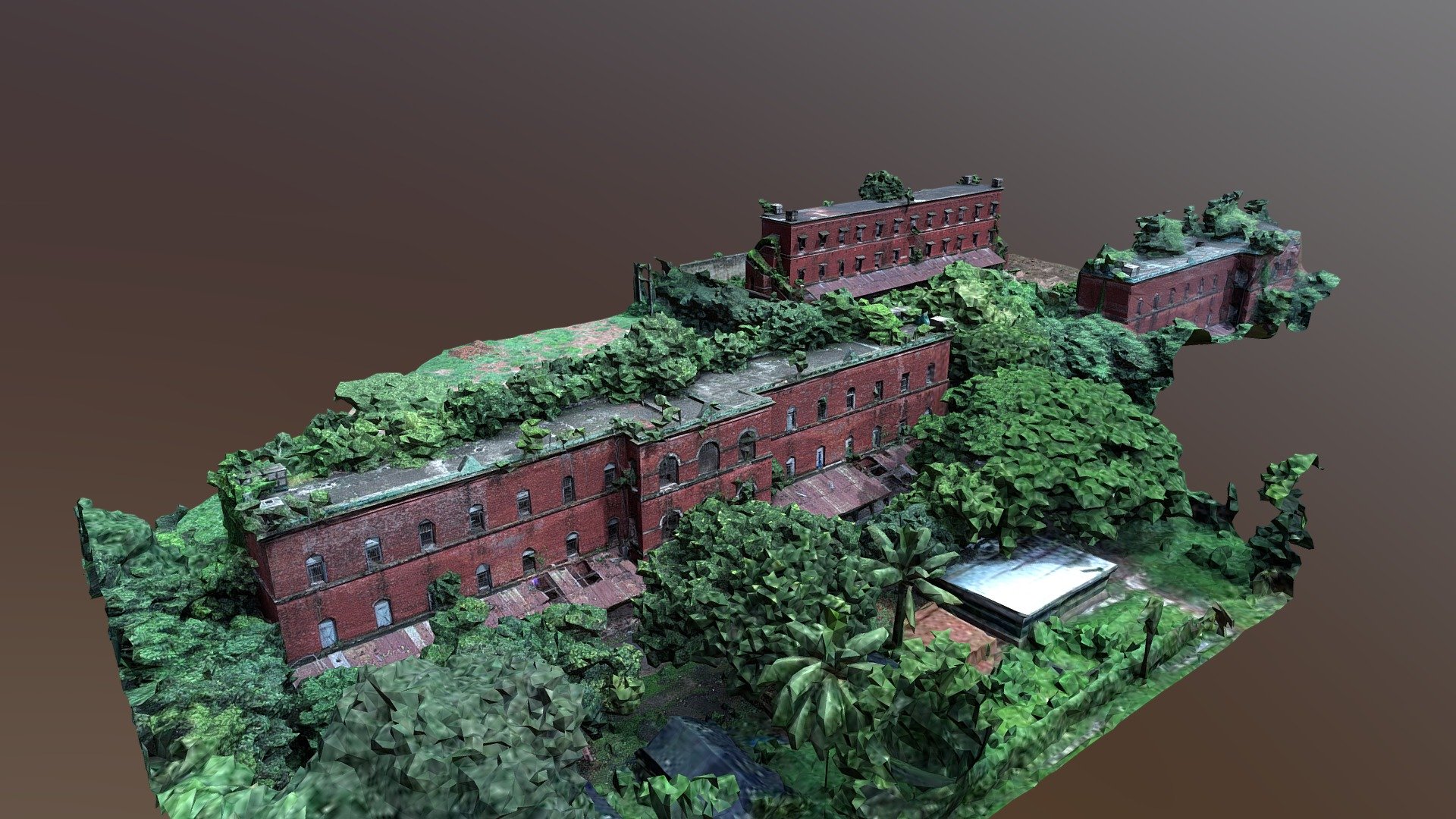 Old Central Jail Dhaka 3D Scanning 3D model by sharifulabedin