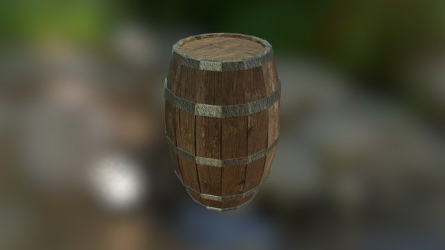 Barrel 3D Model