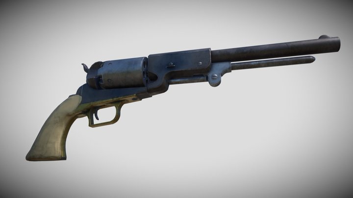 Colt Walker 3D Model