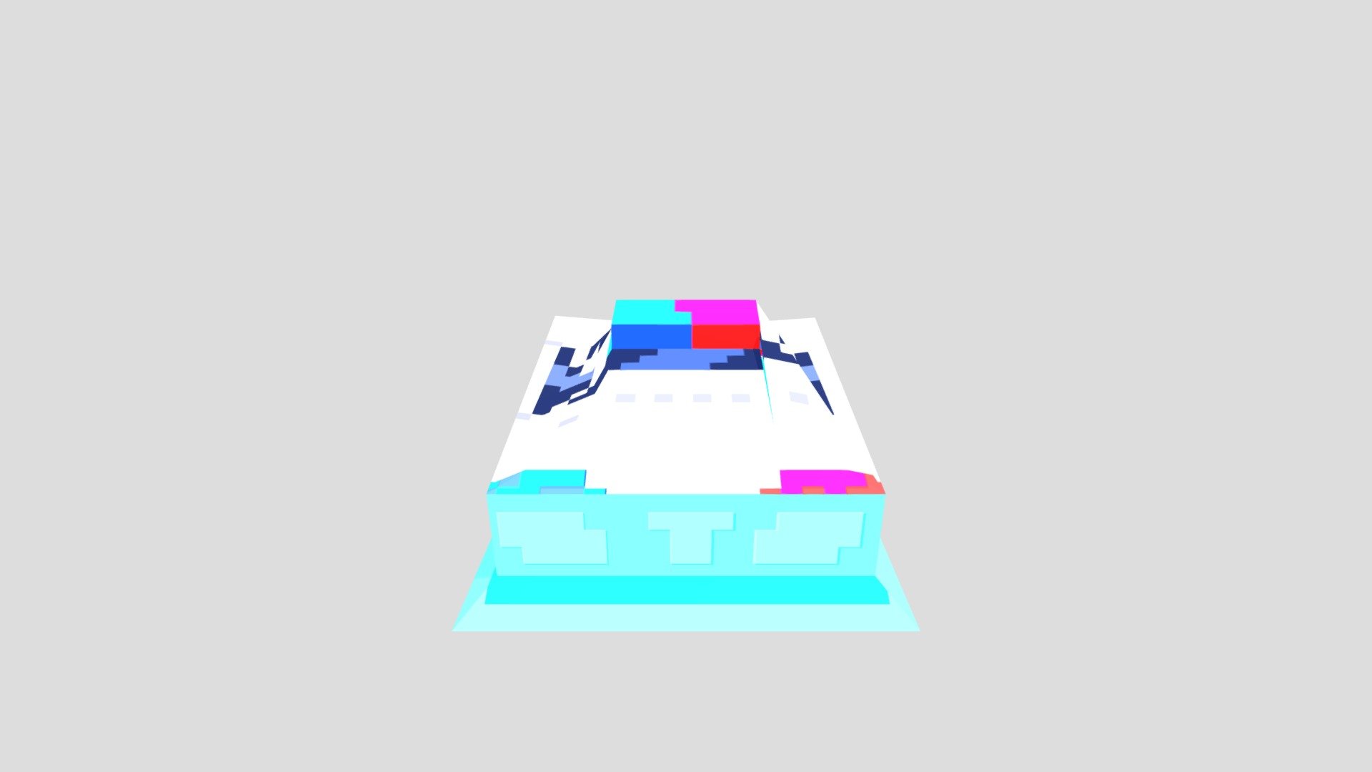 Futuristic Cop Car for Mix and Game Jam