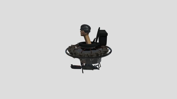astro-toilet 3D Model