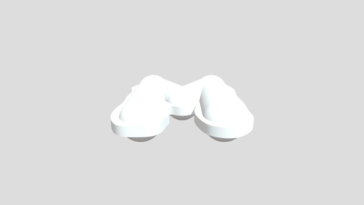М 3D Model