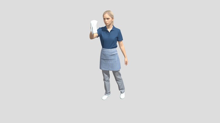 Cleaner in Uniform
