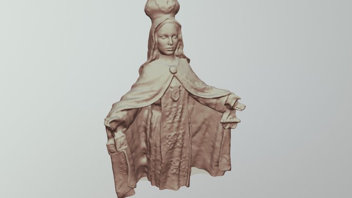 Virgen Merced 3 3D Model