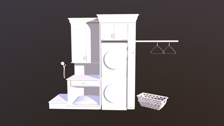 Wash Room 3D Model