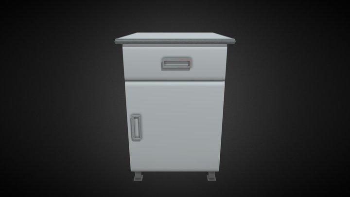 Locker 3D Model