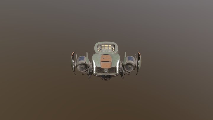 SF Drone 3D Model