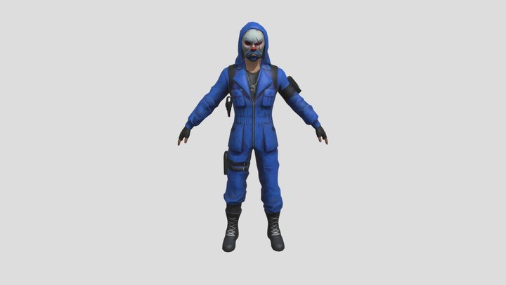 BLUE CRIMINAL 3D Model